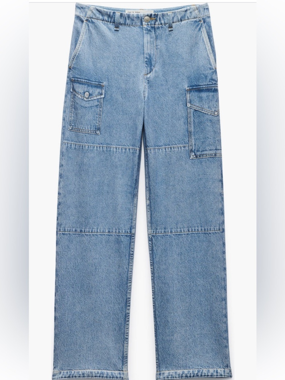 NWOT Rag & Bone Miramar Wide Leg Cargo Pant; Size 24